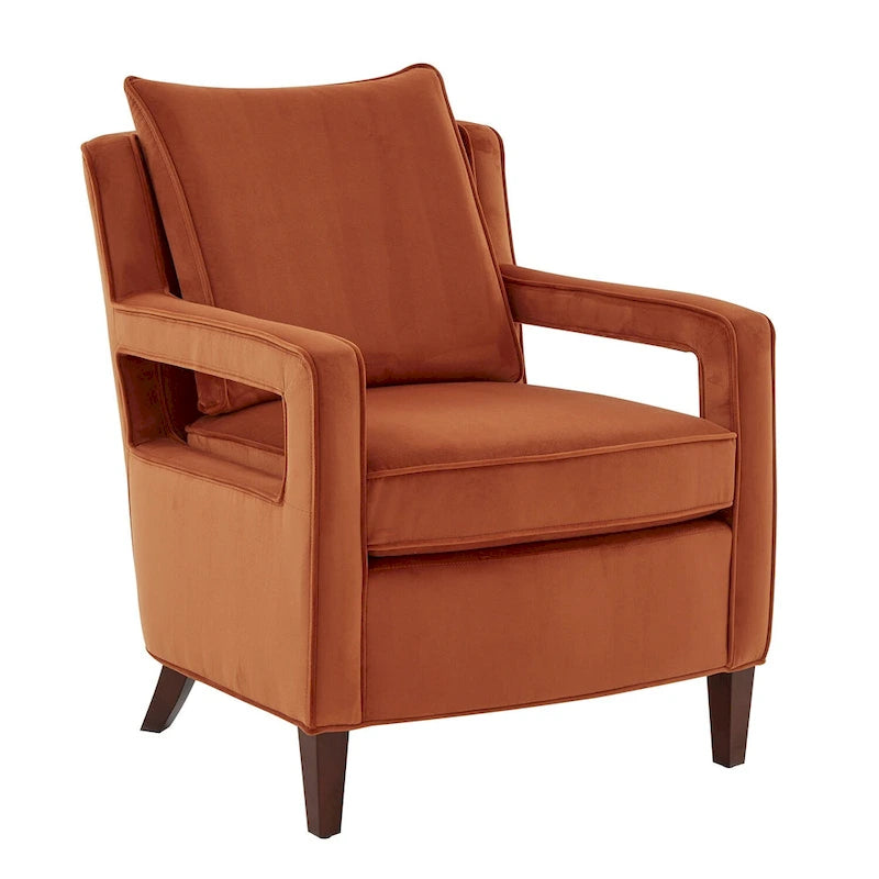 Fauteuil d'appoint en velours