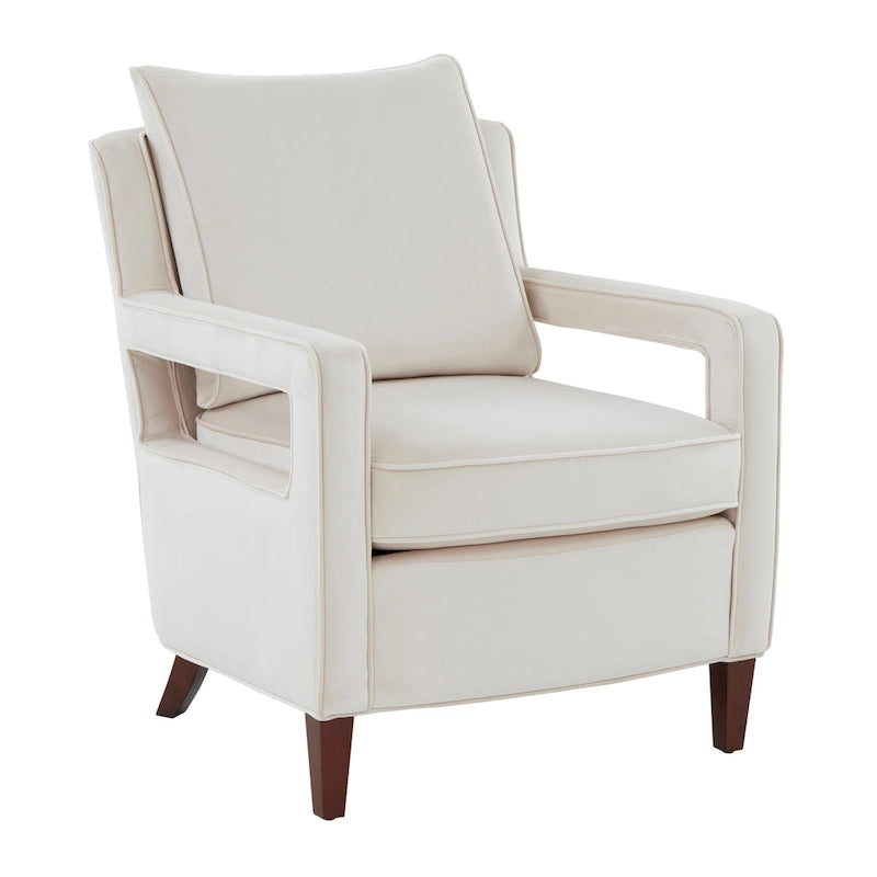 Fauteuil d'appoint en velours