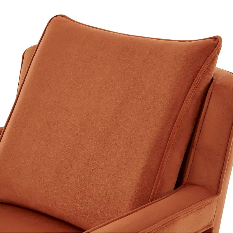 Fauteuil d'appoint en velours