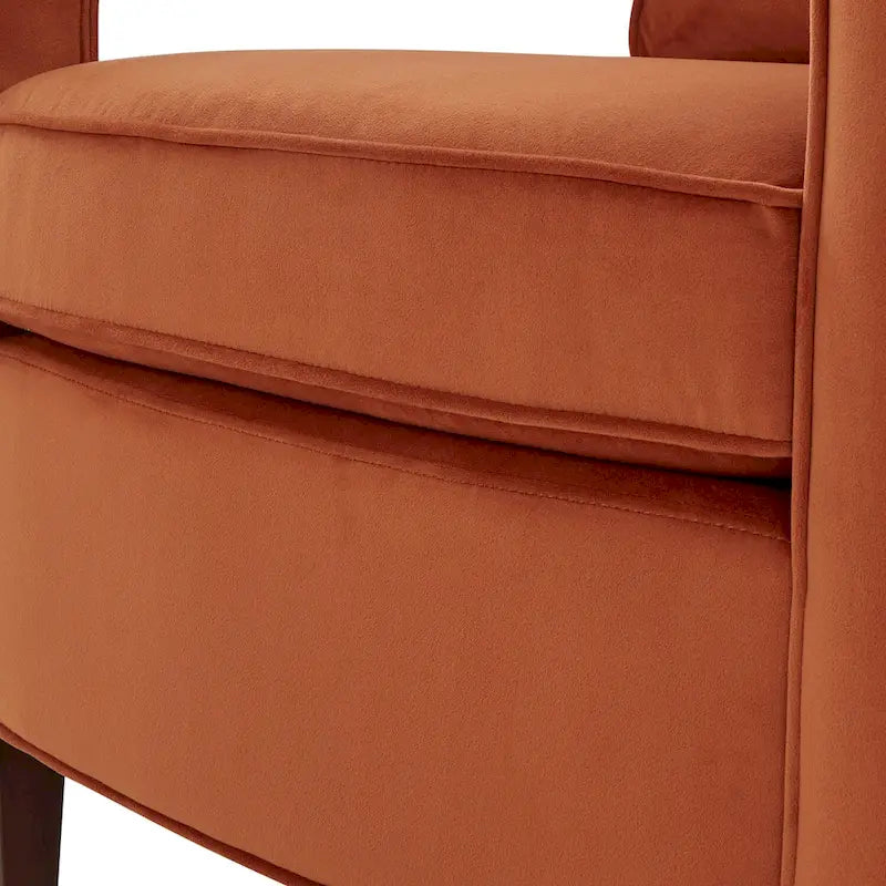 Fauteuil d'appoint en velours
