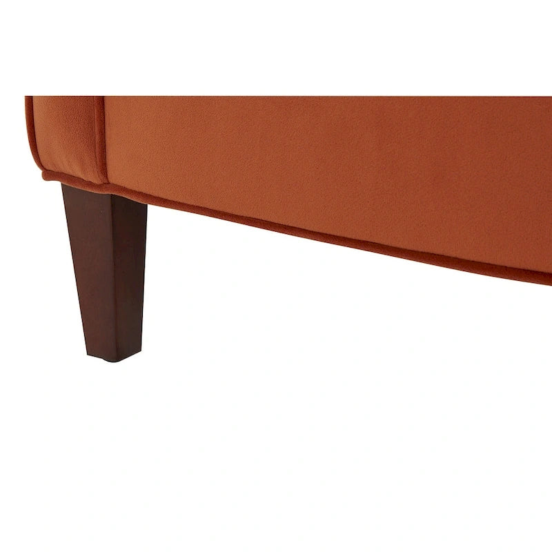 Fauteuil d'appoint en velours