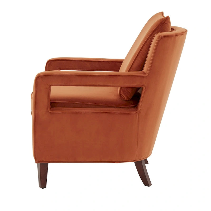 Fauteuil d'appoint en velours