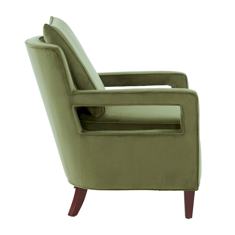 Fauteuil d'appoint en velours
