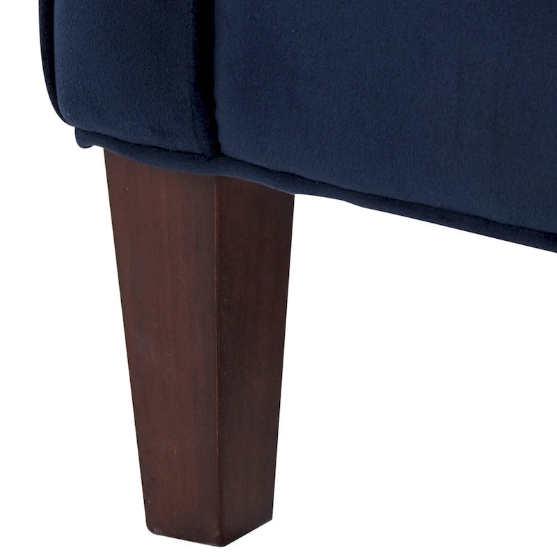 Fauteuil d'appoint en velours