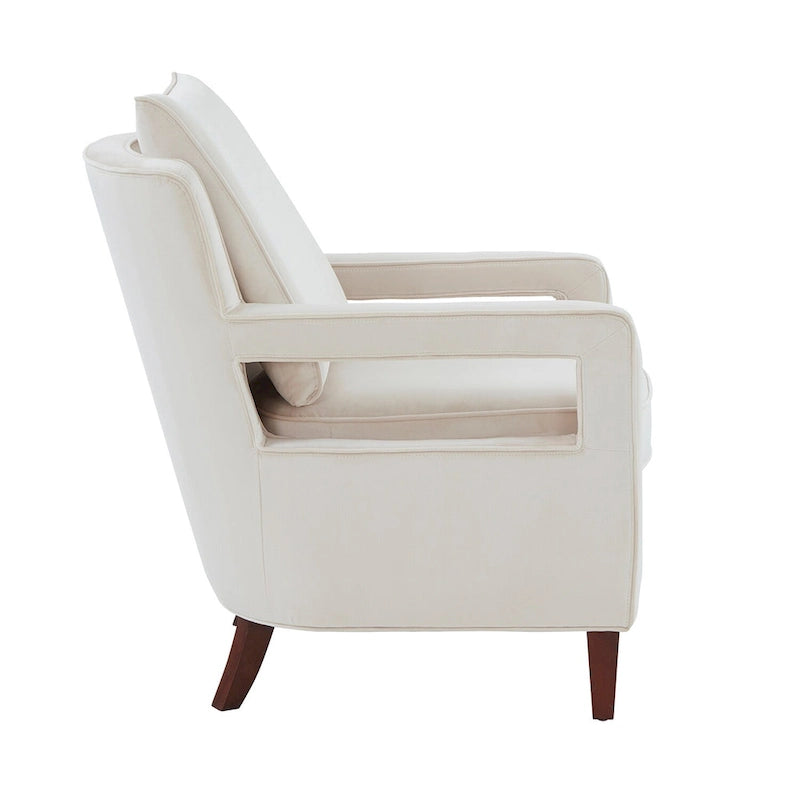 Fauteuil d'appoint en velours