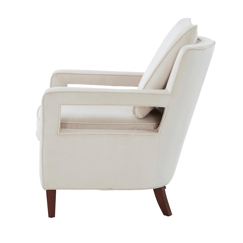 Fauteuil d'appoint en velours