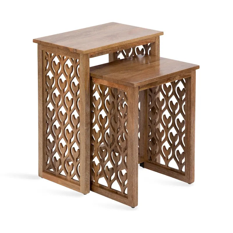 Tables basses gigognes en bois