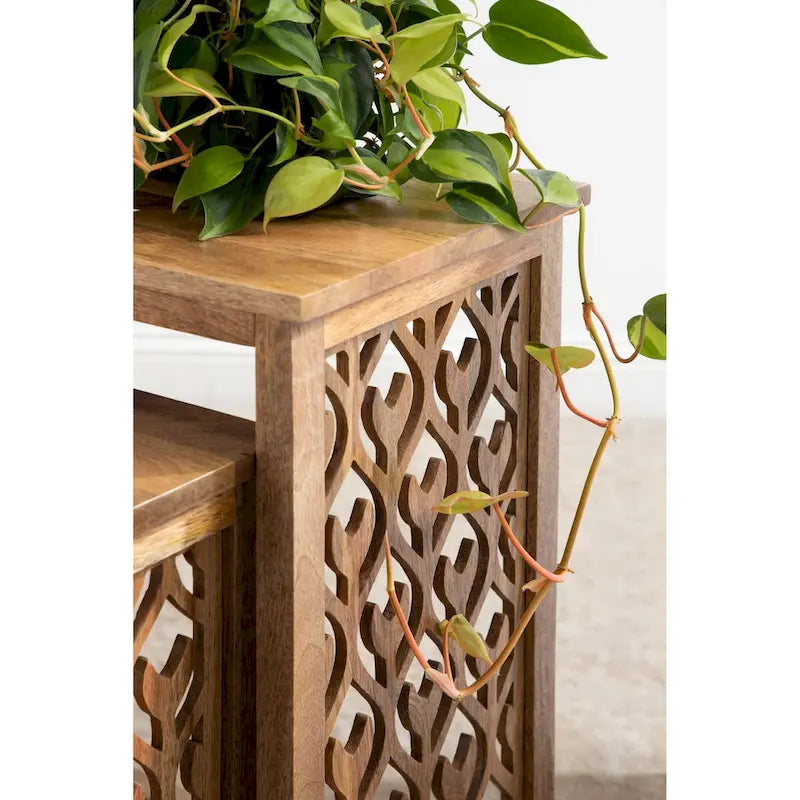 Tables basses gigognes en bois