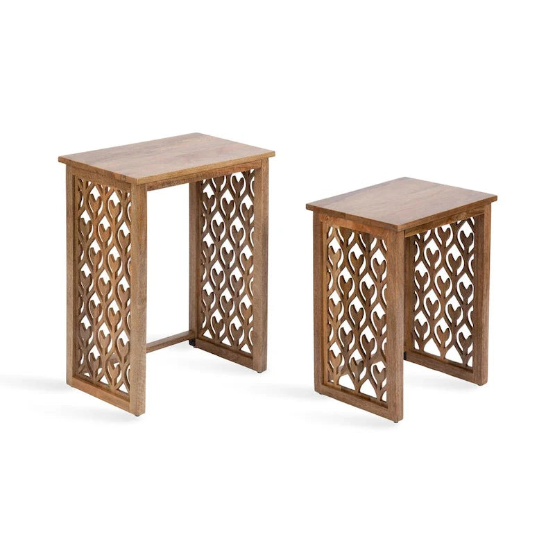 Tables basses gigognes en bois
