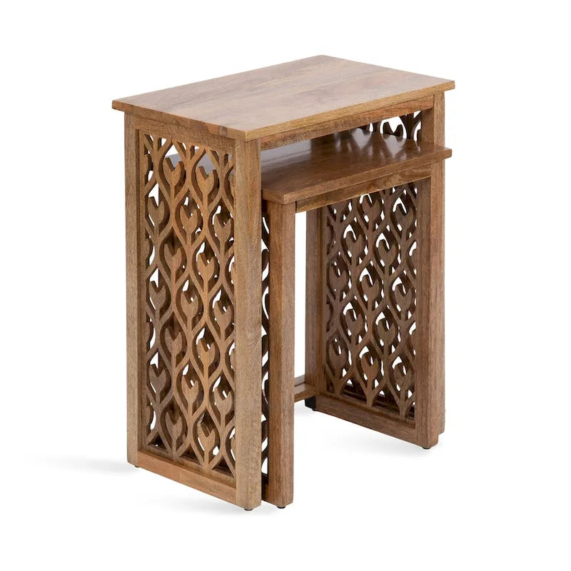Tables basses gigognes en bois