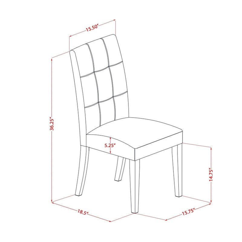 Contient une table à manger ronde et des chaises