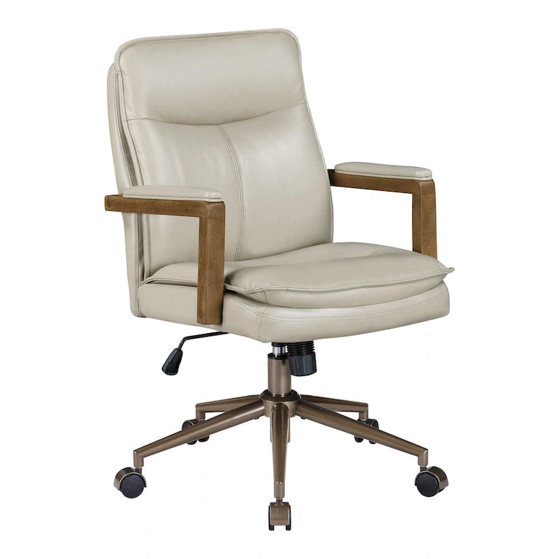 Chaise de bureau en similicuir