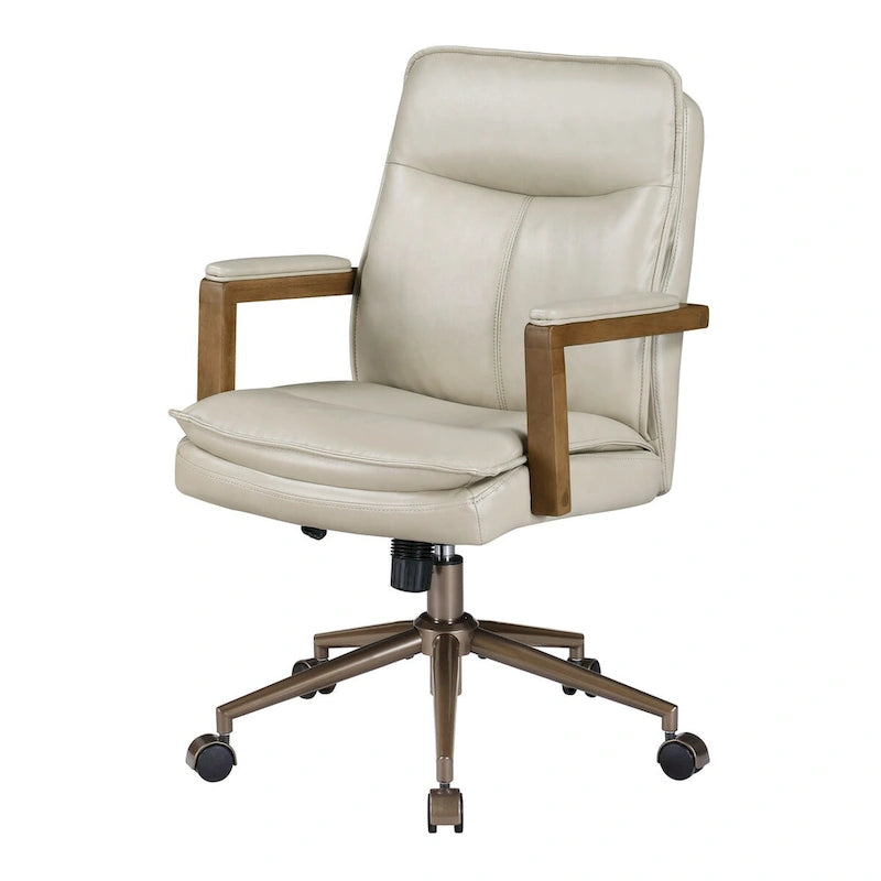 Chaise de bureau en similicuir