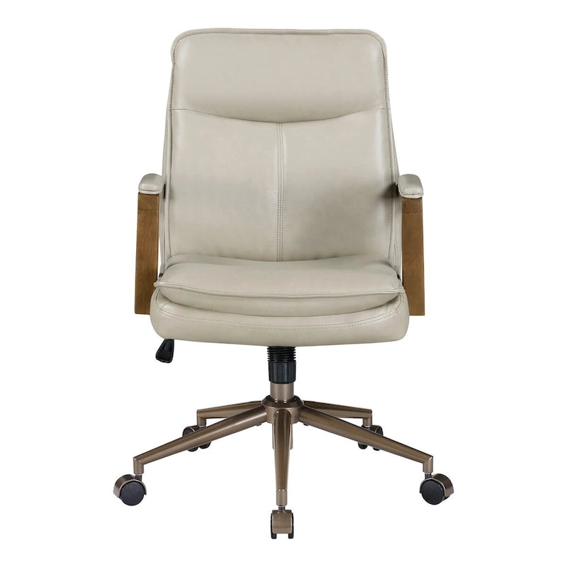 Chaise de bureau en similicuir