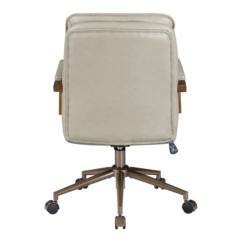 Chaise de bureau en similicuir