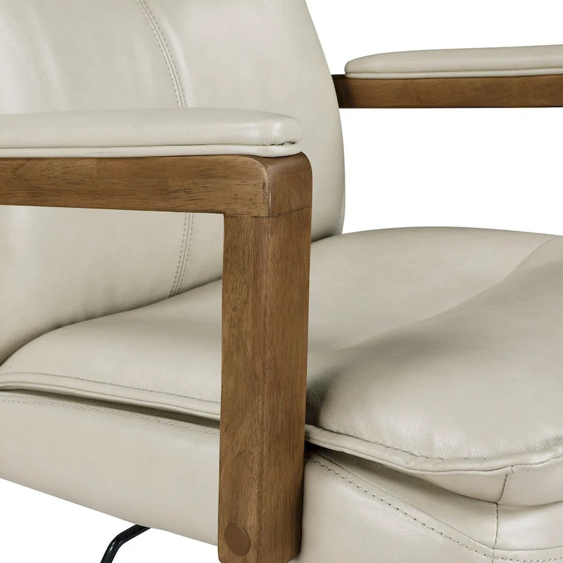 Chaise de bureau en similicuir